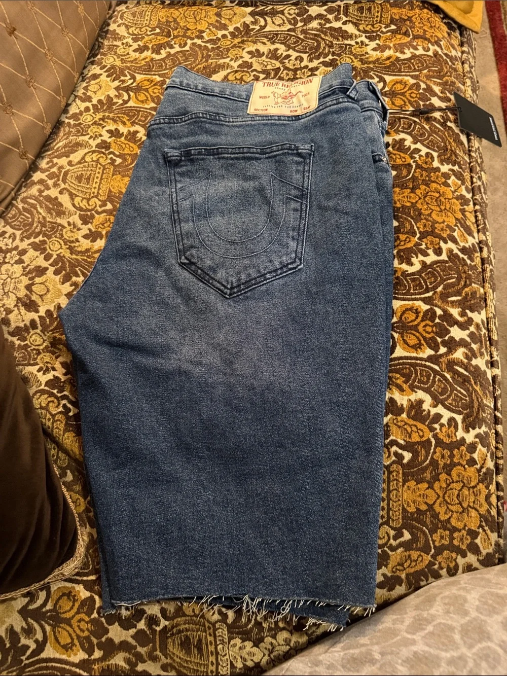True Religion Men’s Jeans — Medium Harmonious Wash Blue